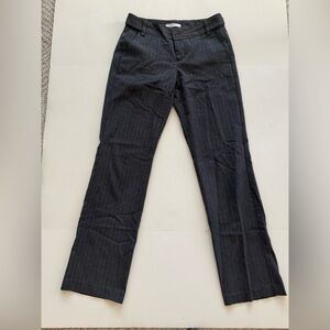 G.H. Bass & Co Gray Pinstripe Dress Pants Size 2
